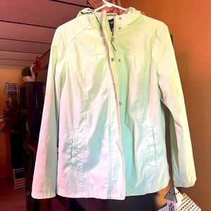 Cute Mint Green Rain Jacket